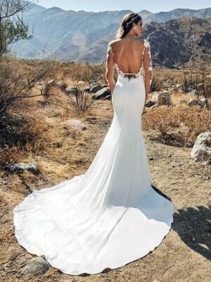 Brudklänning Utan Spets 7 robe de mariee sirene boheme 2 turbo 494079 5000x