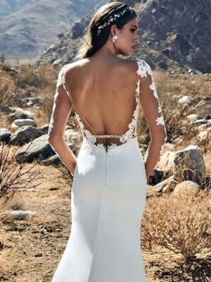 Brudklänning Utan Spets 6 robe de mariee sirene boheme 3 turbo 106980 5000x