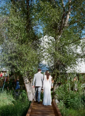 Bohemisk Bröllopsklänning Drömlik Romantik