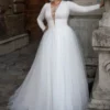Bröllopsklänning Norrköping 8 robe de mariee avec manche grande taille 1 turbo 216937 5000x