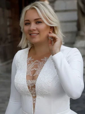 Bröllopsklänning Norrköping 5 robe de mariee avec manche grande taille 2 turbo 442387 5000x