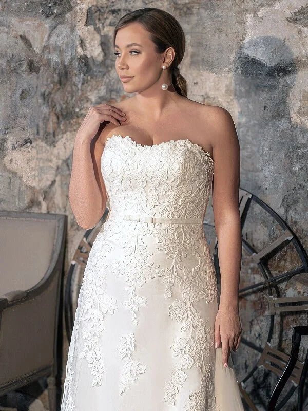 Plus Size Brudklänning 3 Plus Size Brudklänning - Image 3