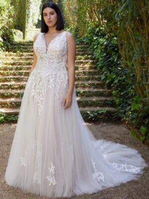 Bröllopsklänning Gäster Plus Size