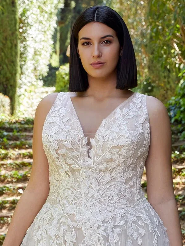 Bröllopsklänning Gäster Plus Size 3 Bröllopsklänning Gäster Plus Size - Image 3