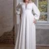 Nakd Brudklänning 8 robe de mariee grande taille mousseline 1 turbo 359874 5000x