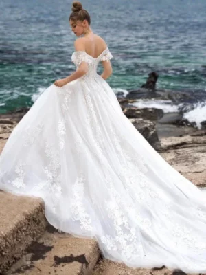 Bröllopsklänning Spets Rygg 7 robe de mariee plage chic 4 turbo 260811 5000x