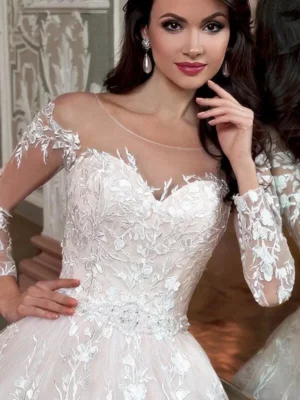 Bröllopsklänning Långärmad Spets 6 robe de mariee princesse scintillante 2 turbo 51c95ec4 0cc1 49cc 92b7 c124116b6e7f 873803 5000x