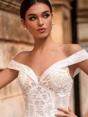 Bröllopsklänning Tvådelad 6 robe de mariee princesse volumineuse 2 turbo 718775 5000x