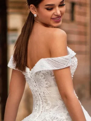 Bröllopsklänning Tvådelad 7 robe de mariee princesse volumineuse 4 turbo 393493 5000x