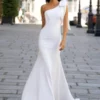 Andra Hand Bröllopsklänning 8 robe de mariee sirene satin 1 turbo 856685 5000x