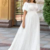 Bröllopsklänning Xxl 4 robe empire mariage femme ronde 1 turbo 640490 5000x