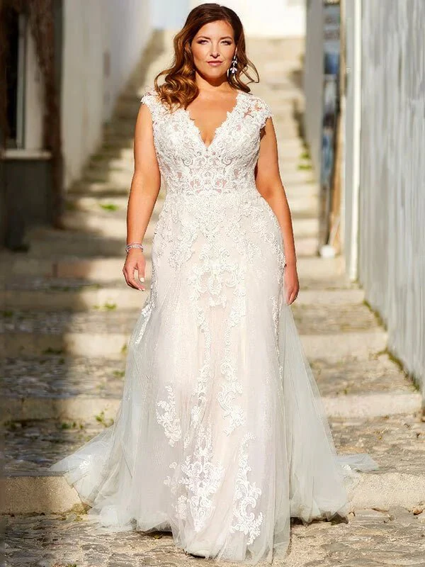 Brudklänning Plus Size 1 Brudklänning Plus Size