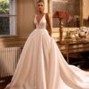 Brudklänning Organza 7 S8972383bb4d54a569d997e57a660fb5bk Cropped